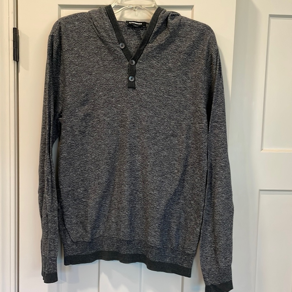 Men's Hooded Sweater Large